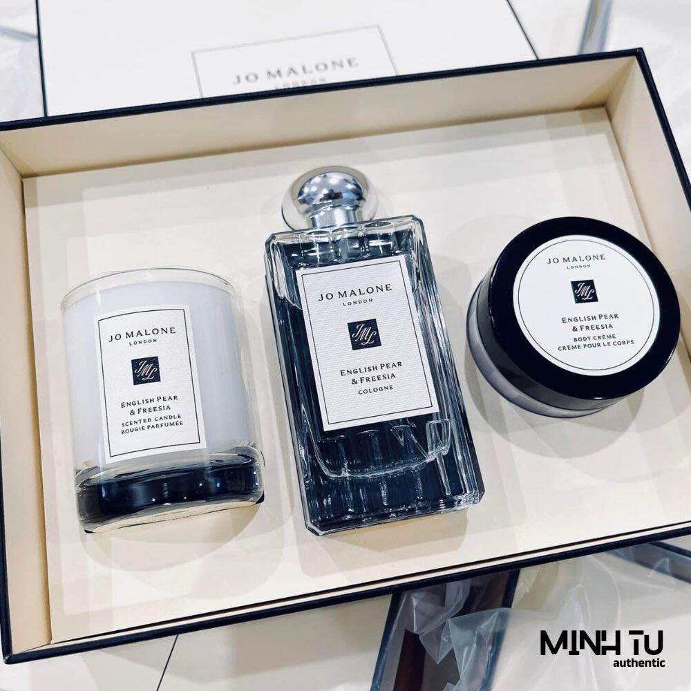 Set Nước Hoa Jo Malone London English Pear & Freesia Cologne 3pcs